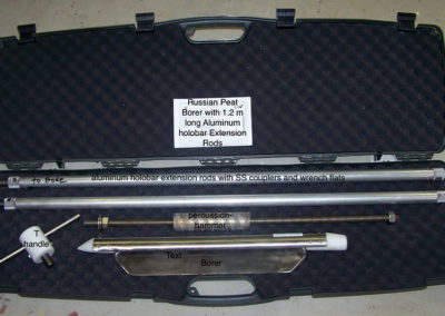 Russian Peat Borer with Extension Rods