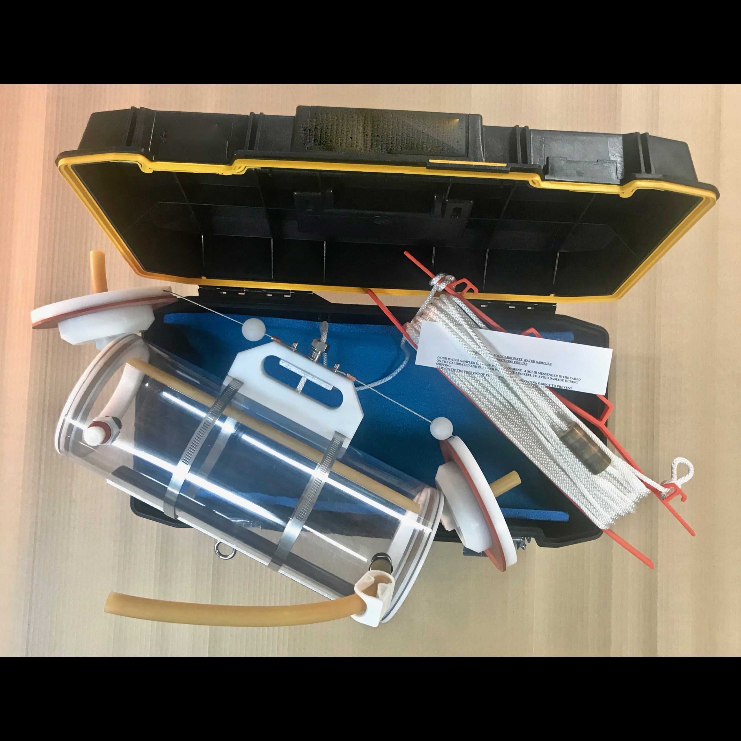 Horizontal Water Sampler Clear