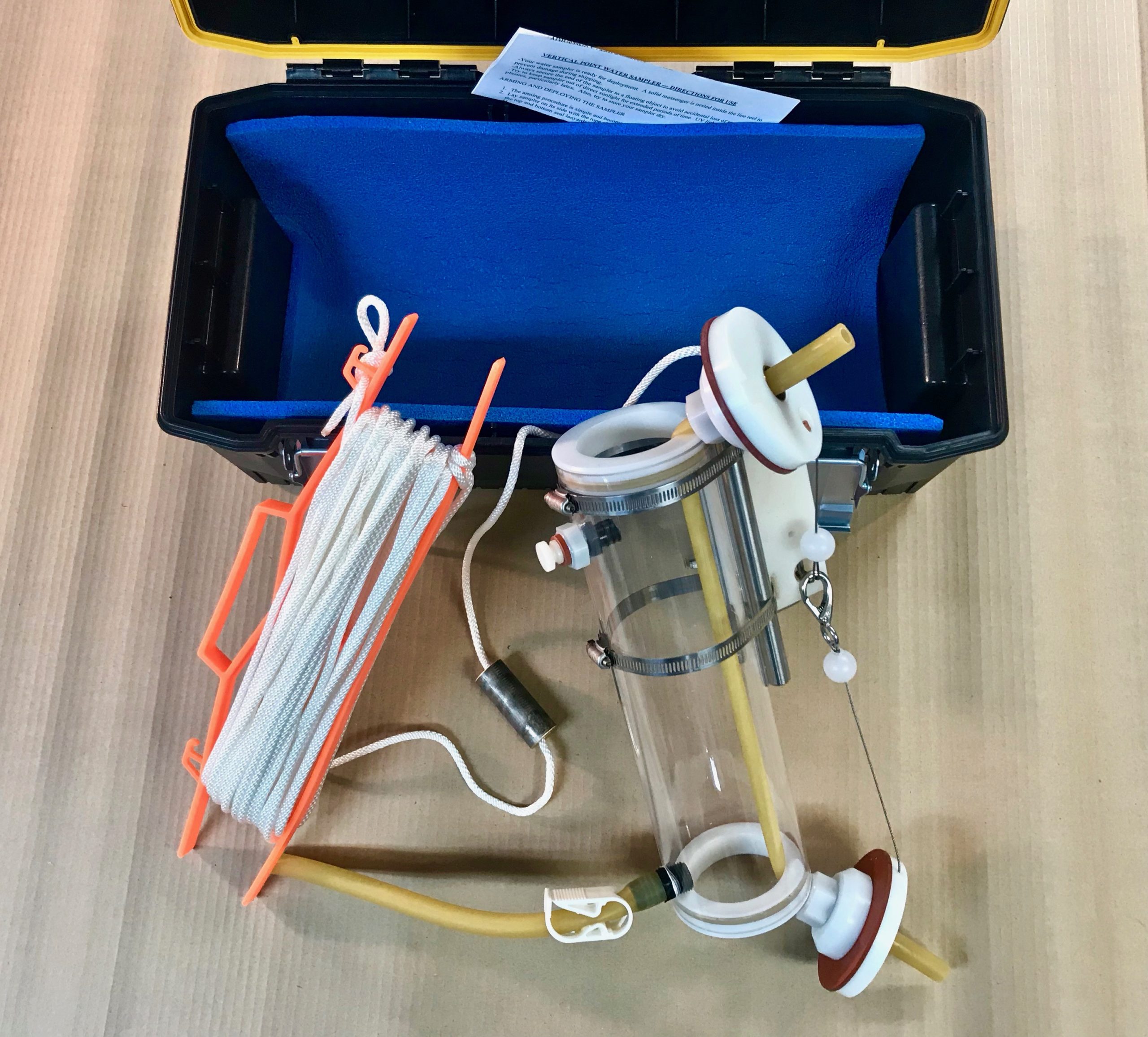 Vertical Water Sampler Clear