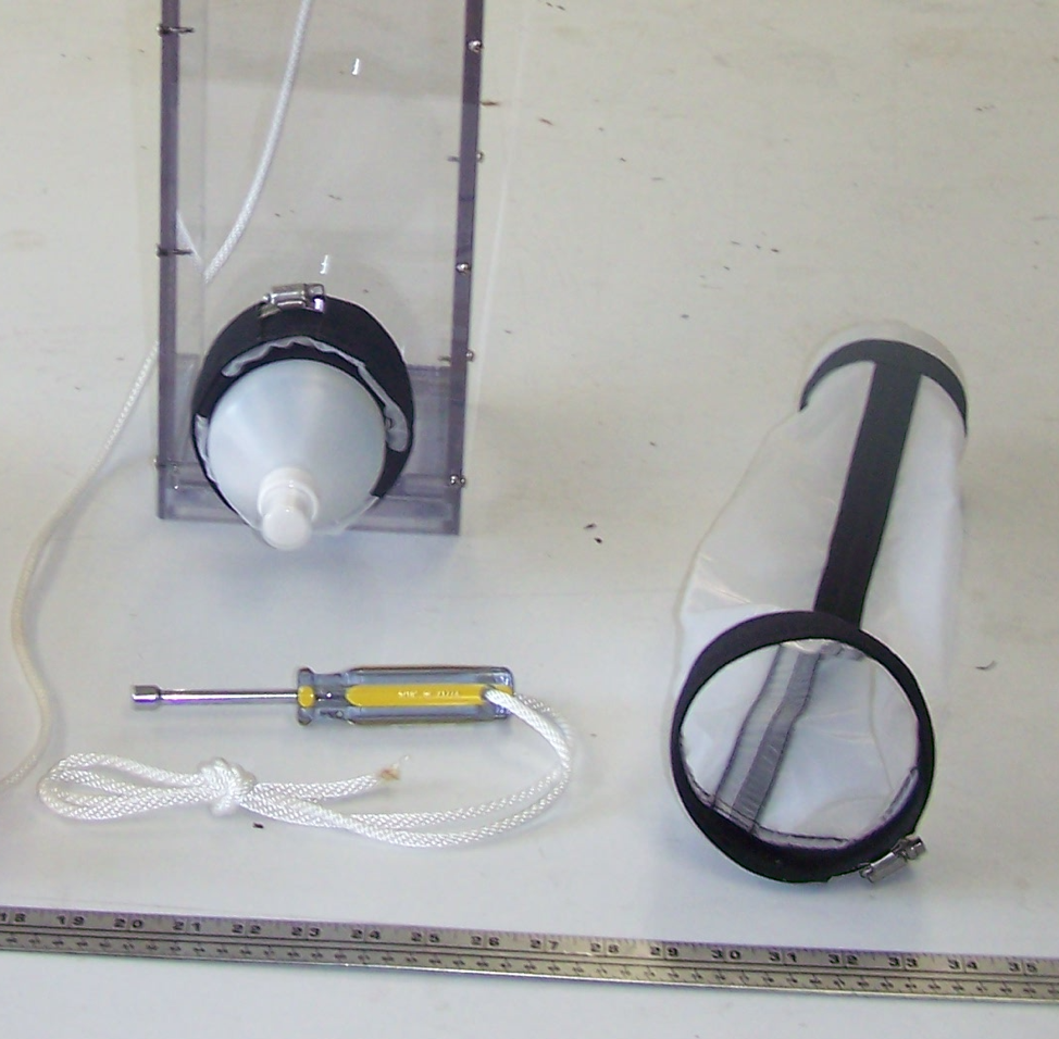 Plankton Trap Detachable Draining Assembly